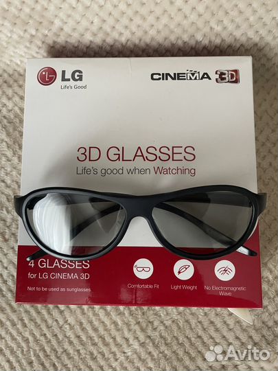 3D очки для телевизора lg