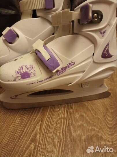 Коньки раздвижные