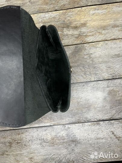 Косметичка натуральная кожа