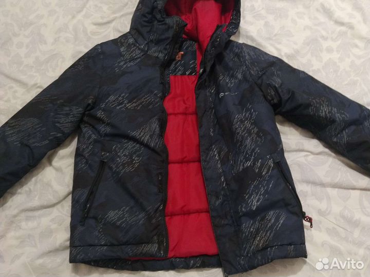 Куртка зимняя для мальчика 128