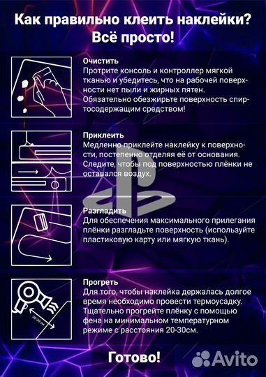 Виниловые наклейки на PlayStation 5 DigitalEdition