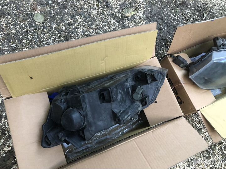 Фары на volkswagen polo линзы