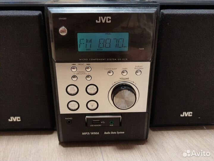 Музыкальный центр jvc ca-uxg28