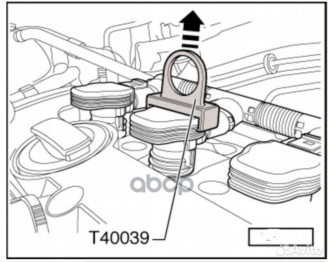Набор съемников катушек зажигания VAG ata-0449