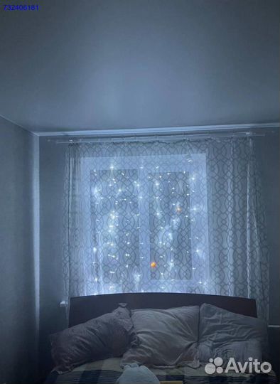 Гирлянда штора новогодняя