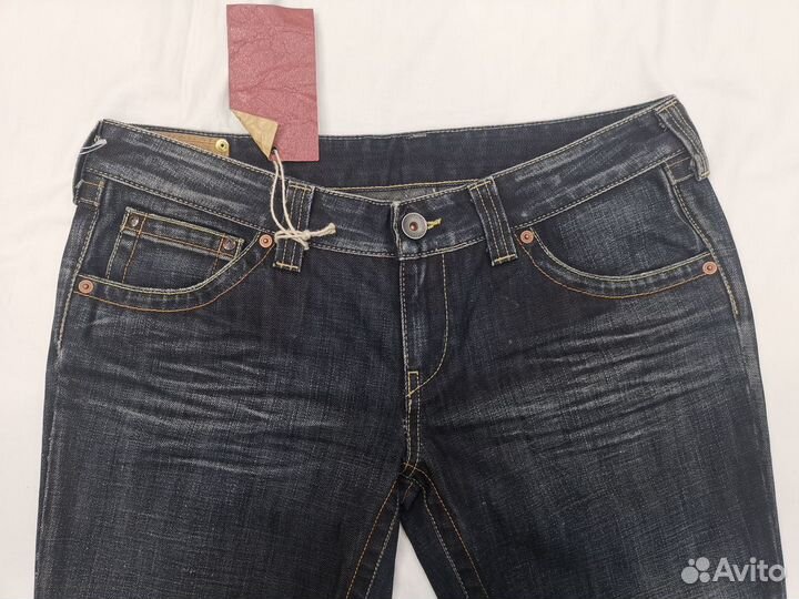 Джинсы женские новые с подворотами