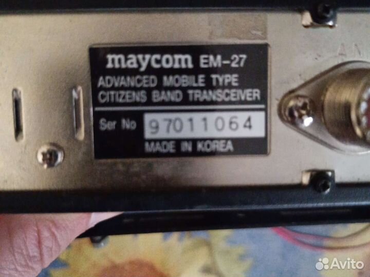 Автомобильная рация Maycom