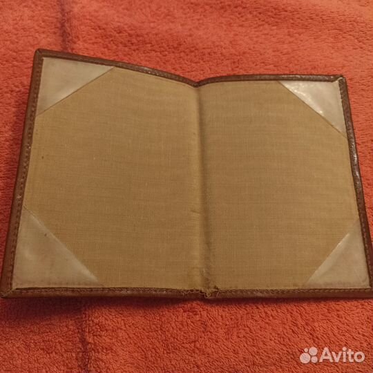 Обложка для паспорта из натуральной кожи