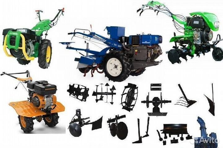 Мотоблоки и навесное оборудов. в наличии со склада