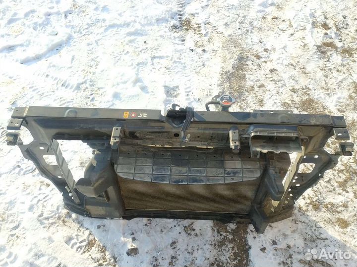 Кассета радиаторов hyundai solaris 2