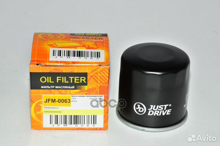 Фильтр масляный JFM0063 Just Drive