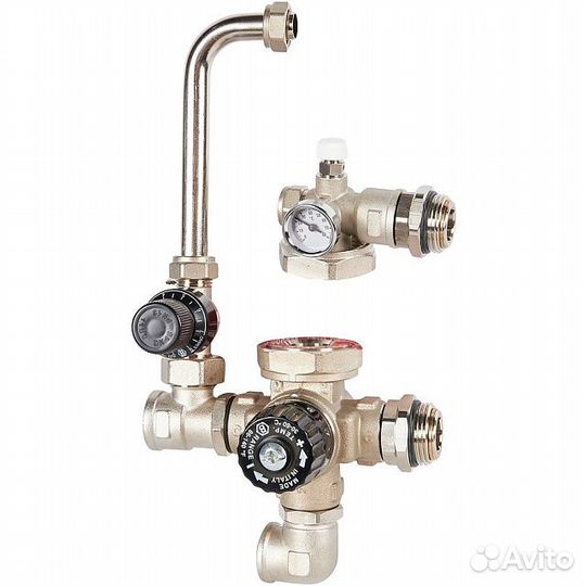 Насосно-смесительный узел с байпасом, без насоса