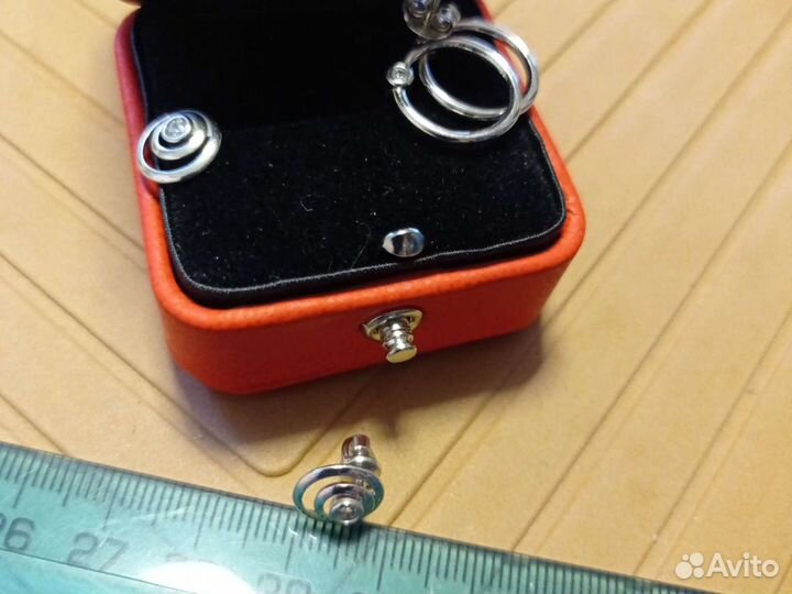 Серебряные серьги