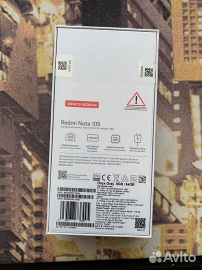 Xiaomi Redmi Note 10S 6/64