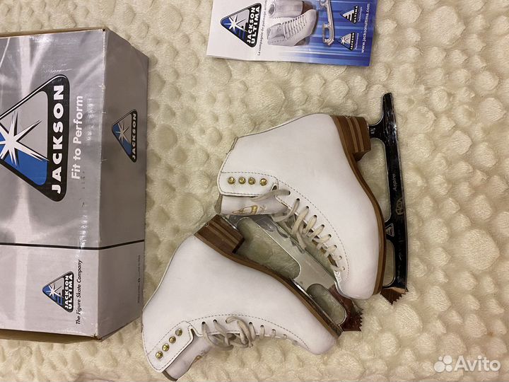 Фигурные коньки jackson freestyle, размер 33