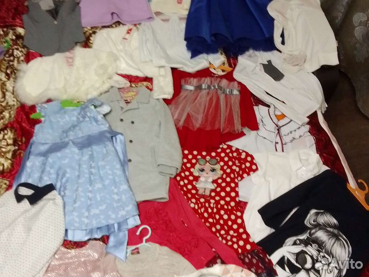 Вещи пакетом на девочку