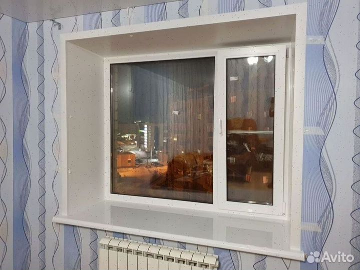 Окна пластиковые Установка