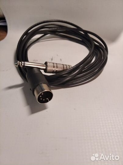 Шнур для советской электрогитары