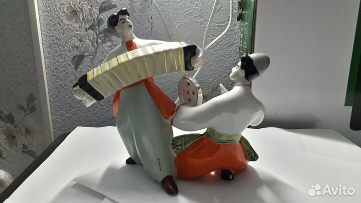 Статуэтка Гопак Музыканты Полонне зхк 1960-е