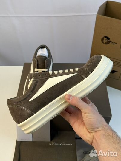 Rick Owens Vans Vintage Dust/Milk 9.5US