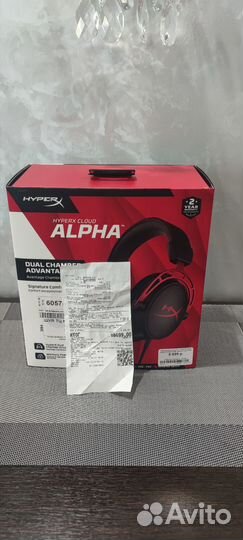 Наушники HyperX Cloud Alpha