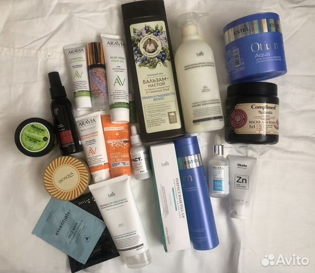 Набор косметики пакетом бу