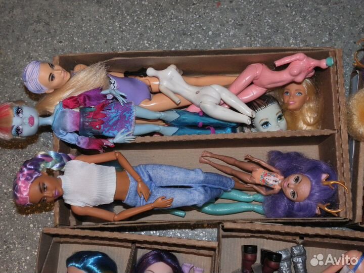 Лот монстер хай и других кукол