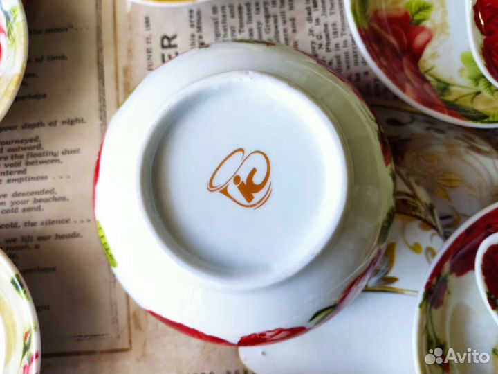 Набор для варенья из фарфора