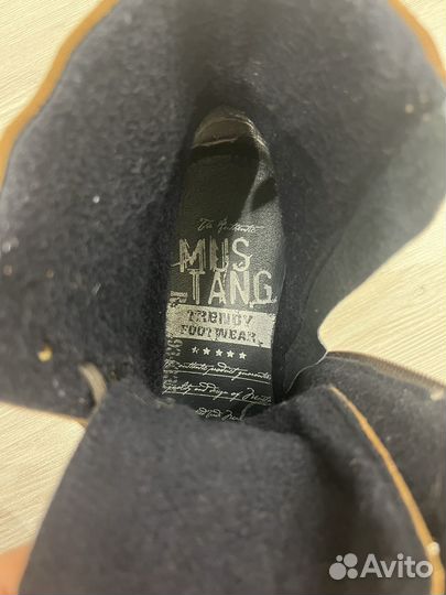 Mustang-высокие ботинки 44 размер