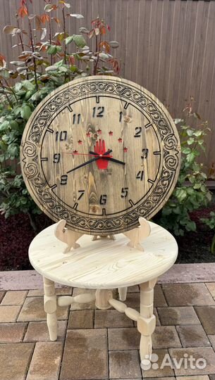 Часы из дерева