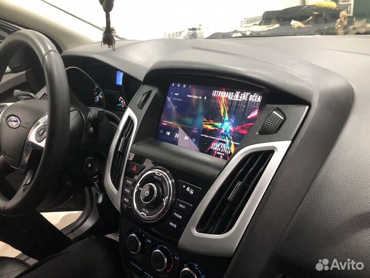 Магнитола Ford Focus 3 Teyes с кнопками