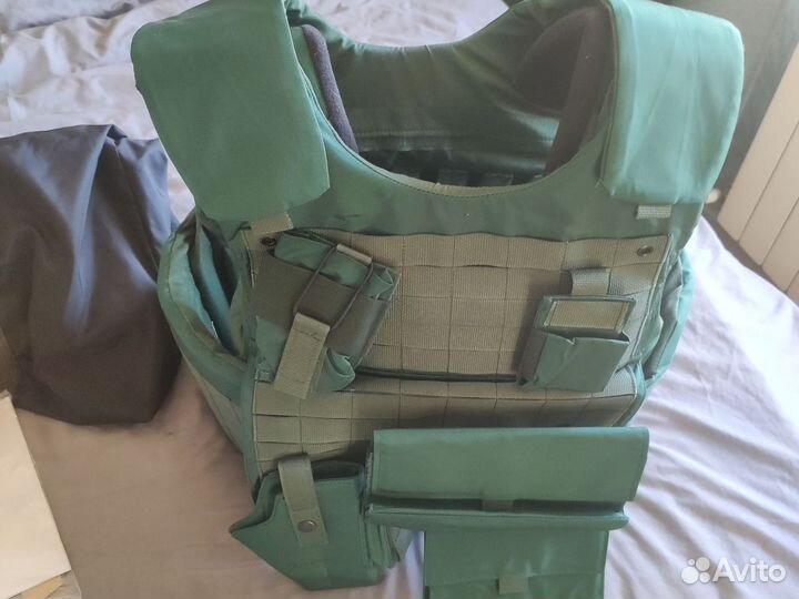 Бронежилет Руслан кв, инкасс 3, плиты Dupont бр3