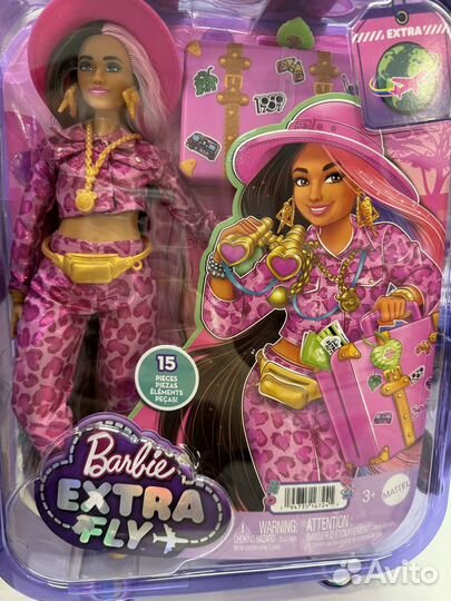 Кукла barbie extra fly safari/ mini /барби экстра