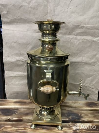 Самовар на дровах царский