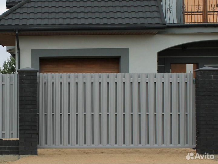 Долговечные откатные ворота