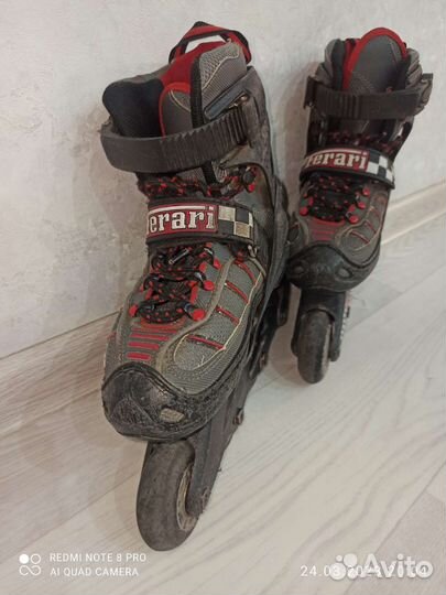 Роликовые коньки детские раздвижные