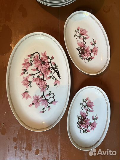 Набор овальных боюд 3 шт гдр Henneberg