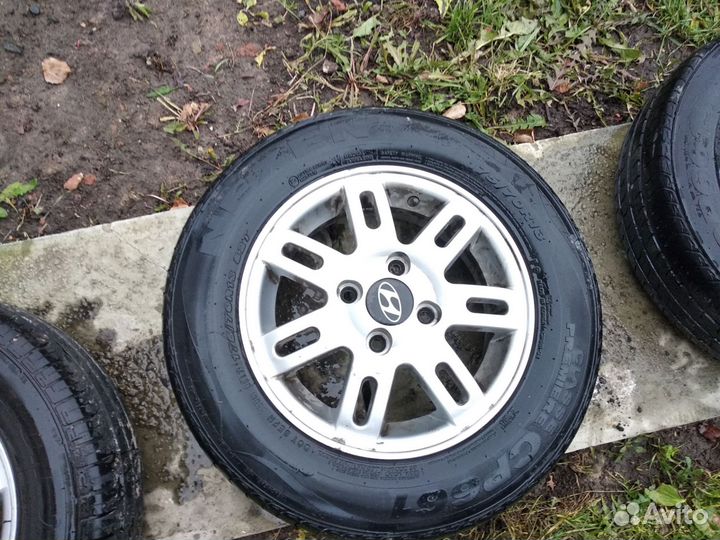 Летние колеса r13 4x100 на литых дисках