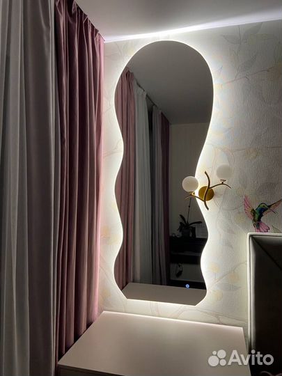 Зеркало на заказ по размерам