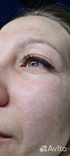 Наращивание ресниц, Модель