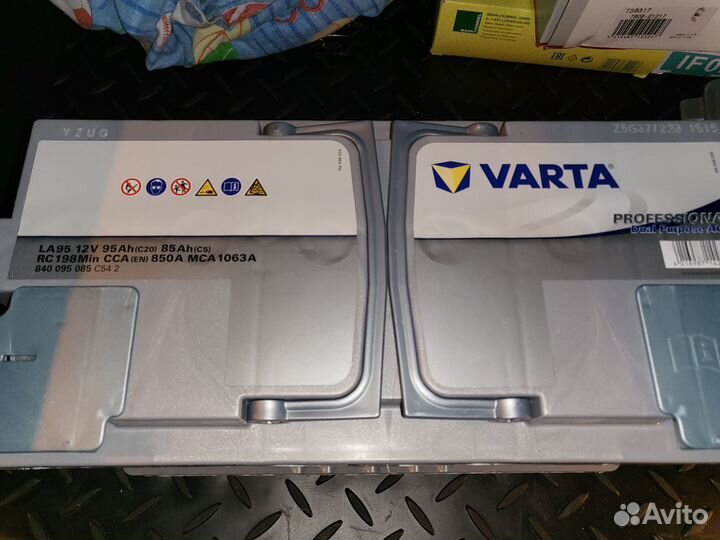 Аккумулятор varta Professional Dual Purpose AGM 95