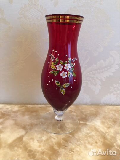 Ваза для цветов Богемия