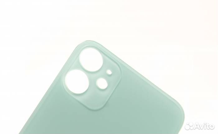 Задняя крышка для iPhone 11 Зеленая (Стеклянная с