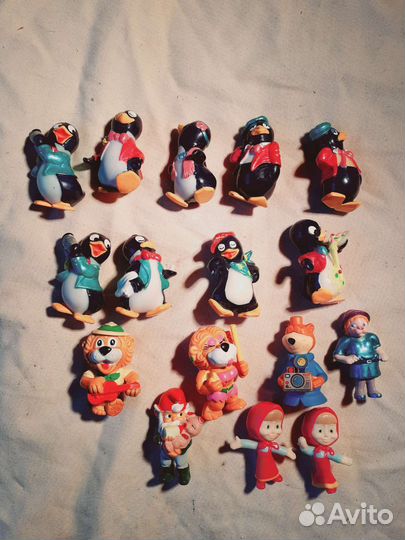 Игрушки из Киндера и Макдональдса