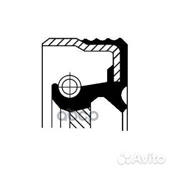 Сальник к/в зад. 78x100x10 Citroen BX/Visa