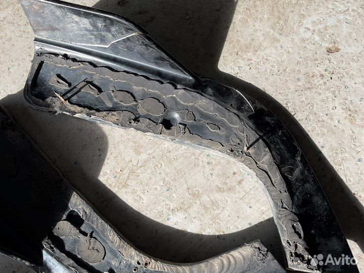 Клыки бампера BMW X5 G05 М performance