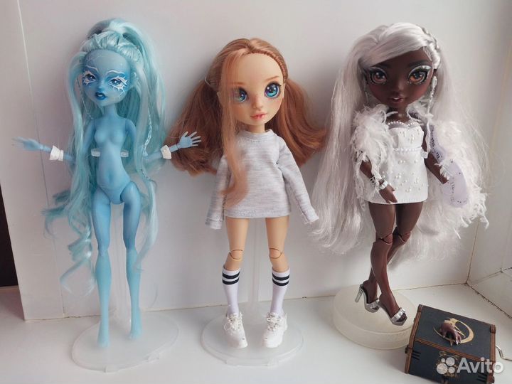 Куклы Rainbow High, Monster High, ооак