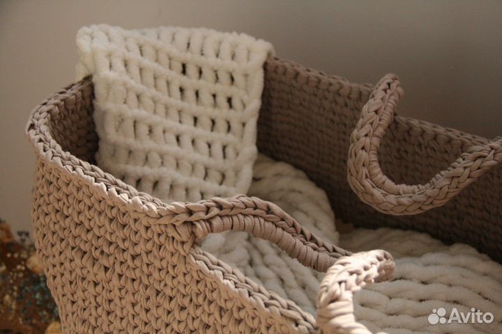 Люлька колыбель плетеная