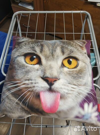 Подушка с котом
