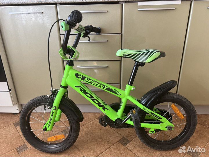 Велосипед детский sprint для мальчика 14 дюймов